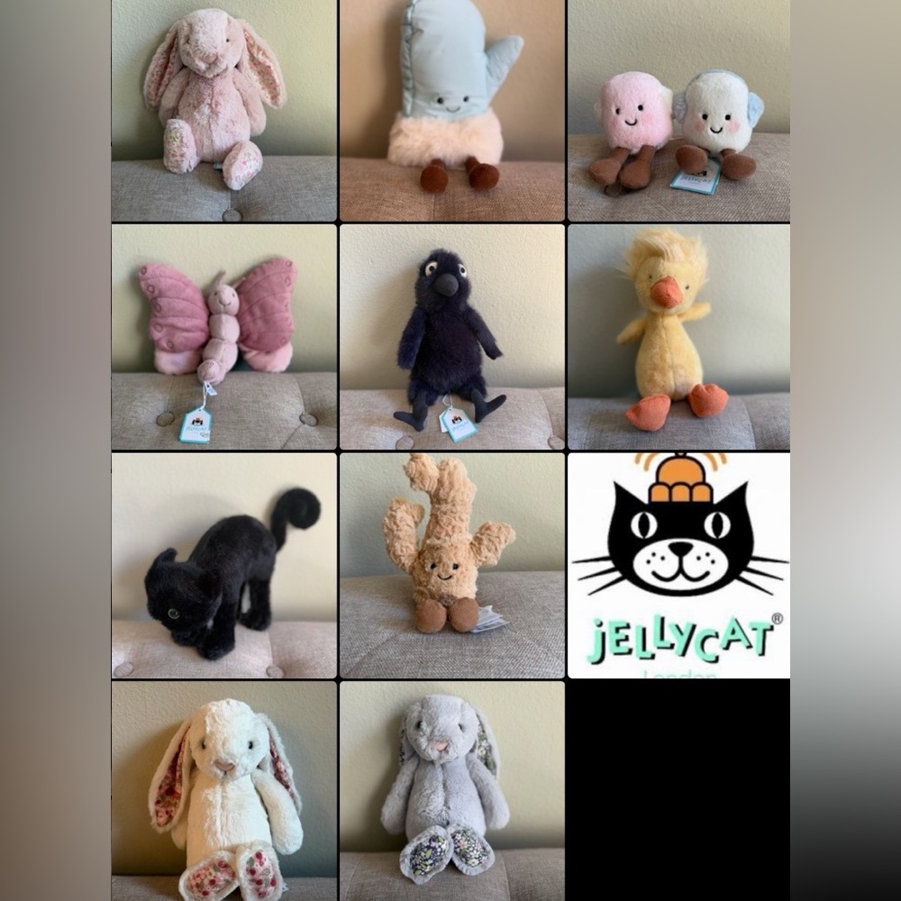 Jellycat HUGE bundle!